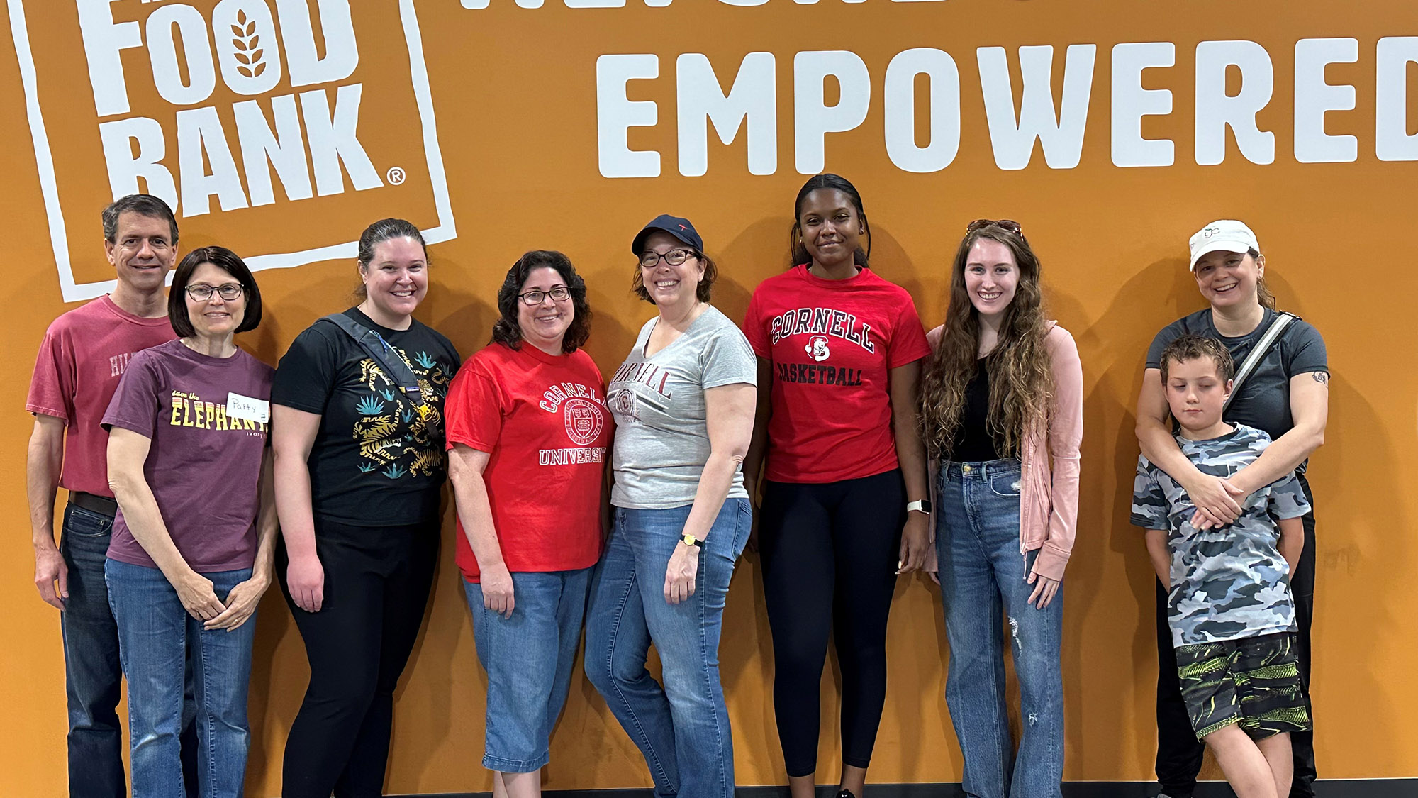 The Cornell Club of Chicago helped inspect and pack food donations at the Greater Chicago Food Depository and the Northern Illinois Food Bank.