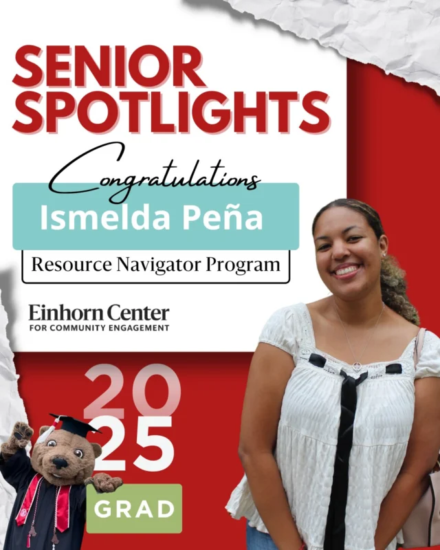 Today's senior spotlight is on Ismelda Peña '25 from the Student Resource Navigator Program @cornell.trailblazers!

A human development major in @cornellhumanec, Ismelda says, “Being a Resource Navigator has been such a rewarding experience!"

"This program has taught me so much about the many factors that influence people's health beyond medicine. I've also learned a lot about the incredible resources available in Tompkins County and how essential they are to a community's overall well-being. Another meaningful part of the program is being part of a team that's incredibly passionate about public health and truly committed to making a difference in our community! 

Congratulations, Ismelda!

#cornell #cornelluniversity #community #communityengagement #cornellscl #leadership #studentleaders #cornell2025 #classof2025
#collegegrad